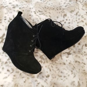 Suede Booties